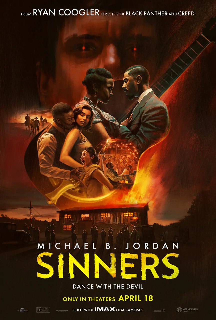 罪人/罪孽者 / 罪人们(港) Sinners (2025) 4K HDR10+ 内封简繁  动作 惊悚  电影 - 百度网盘 资源封面图