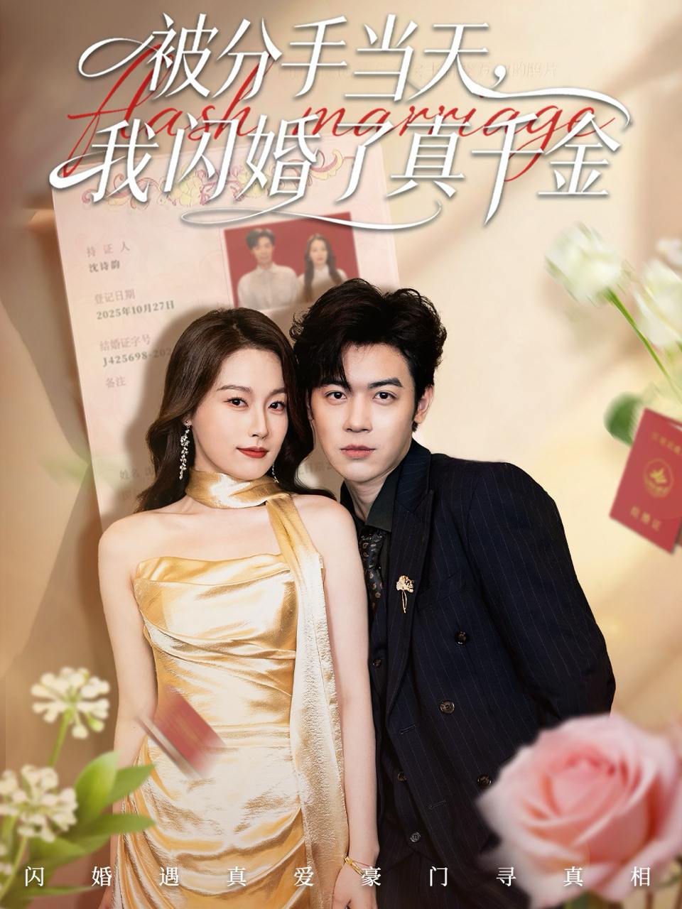 被分手当天我闪婚了真千金＆刚分手被美女姐姐拉去领证（78集）苏弈＆杨雨欣 - 百度网盘 资源封面图