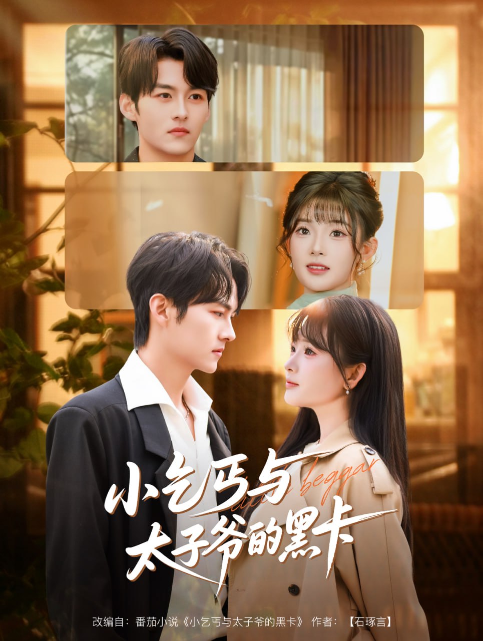 小乞丐与太子爷的黑卡（60集）臧晓嘉（嘉言）＆远雨艾|短剧 - 百度网盘 资源封面图