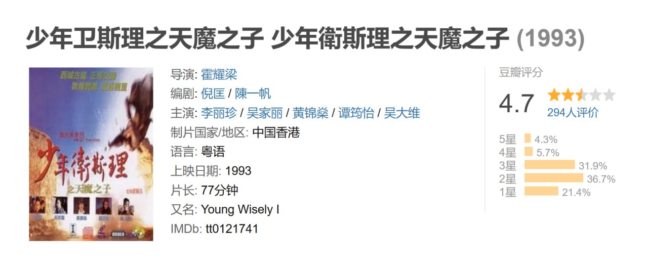 1993 少年卫斯理I天魔之子.mkv - 夸克网盘 资源封面图