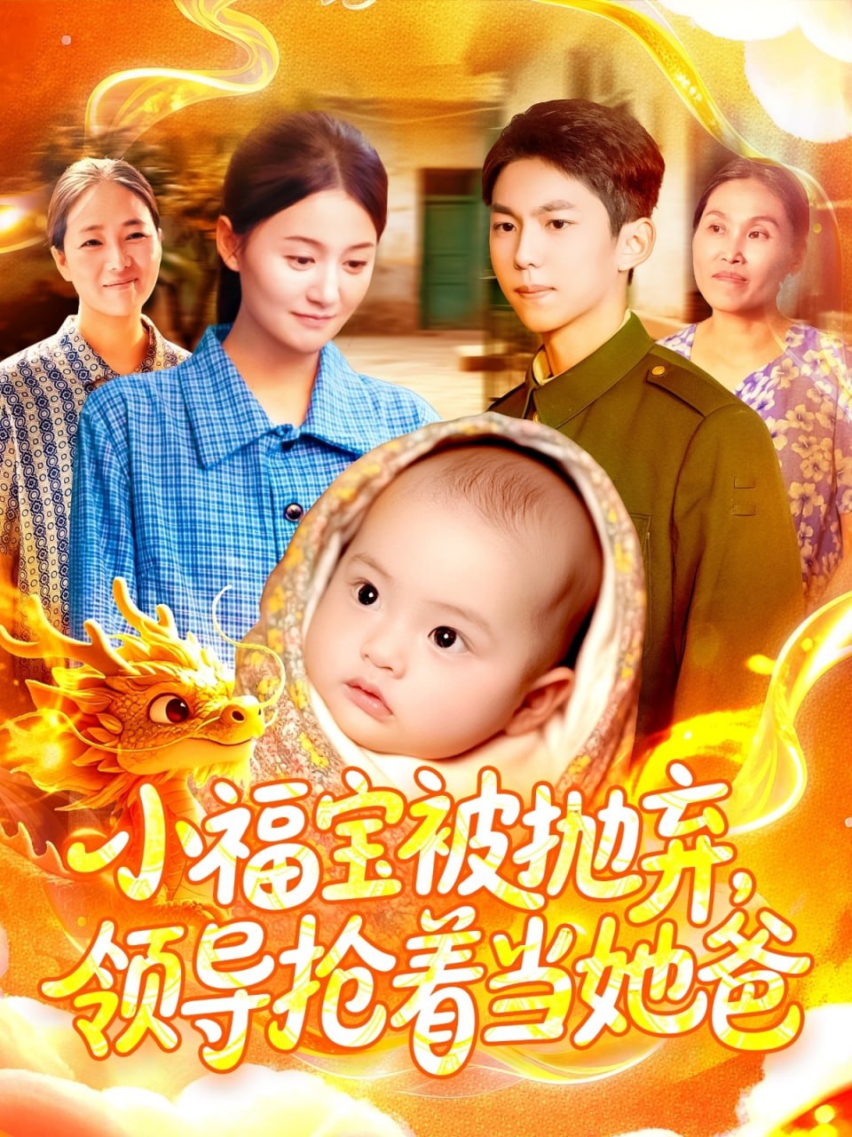 小福宝被抛弃，领导抢着当她爸（98集）周宇航＆屈婉琼|短剧 - 百度网盘 资源封面图