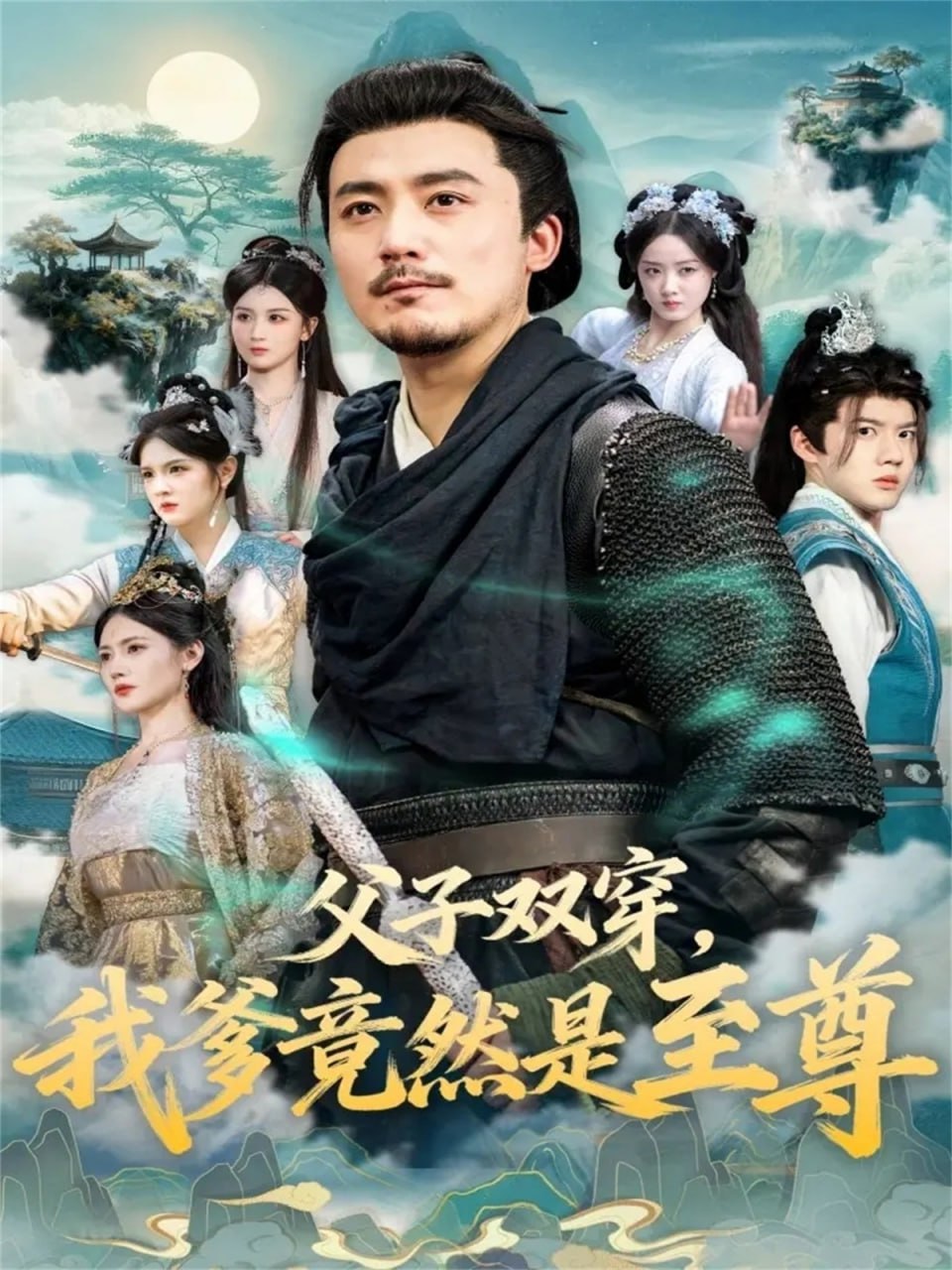 父子双穿我爹竟然是至尊（72集）张聿凡＆缪佳汝|短剧 - 百度网盘 资源封面图