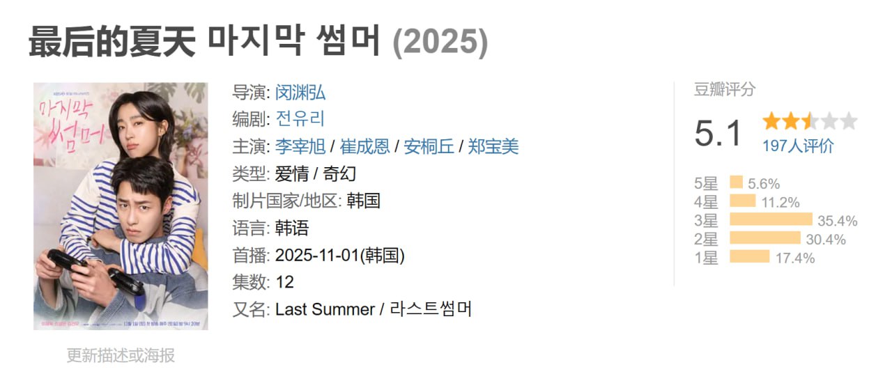 【韩剧】最后的夏天 - 夸克网盘 资源封面图