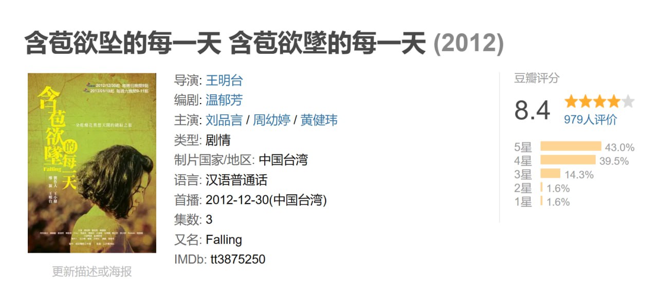 含苞欲坠的每一天 - 夸克网盘 资源封面图