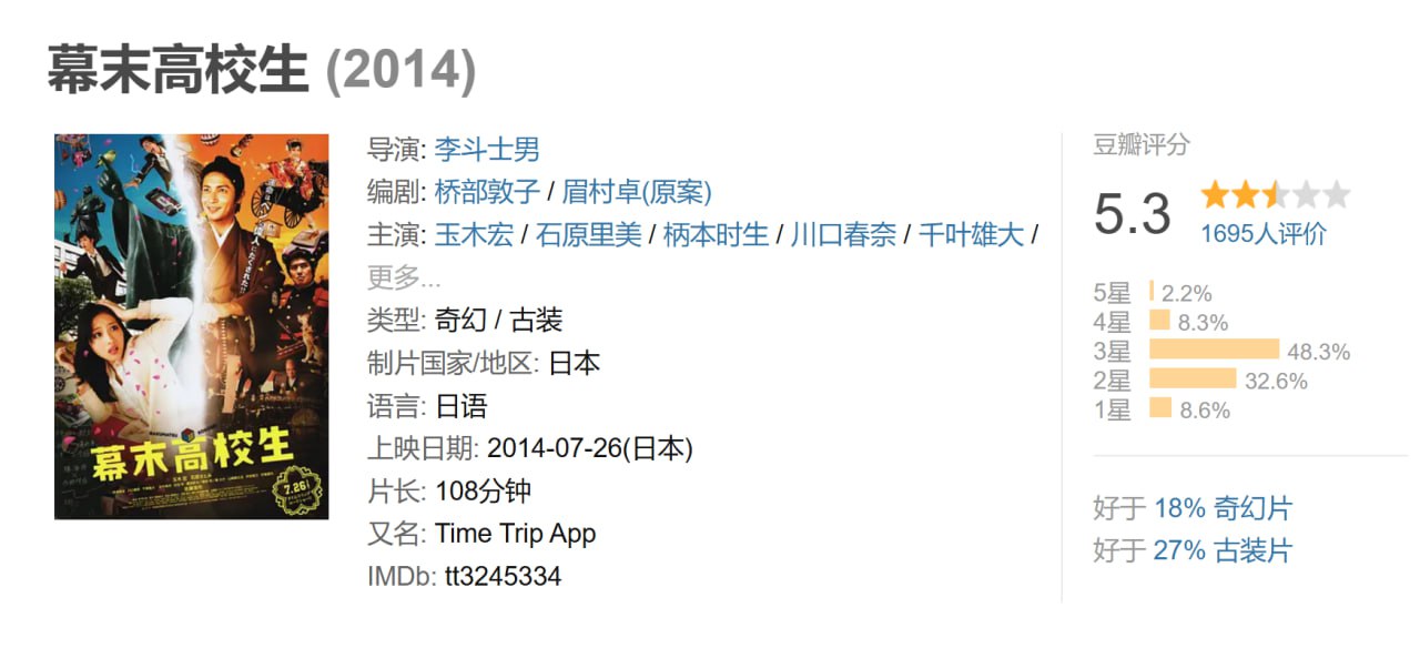 幕末高校生 - 夸克网盘 资源封面图