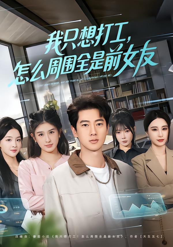 我只想打工，怎么周围全是前女友（80集）张子安＆张婉悦|短剧 - 百度网盘 资源封面图