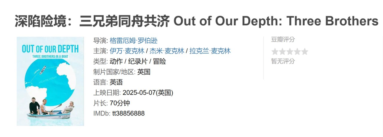 深陷险境：三兄弟同舟共济 - 夸克网盘 资源封面图