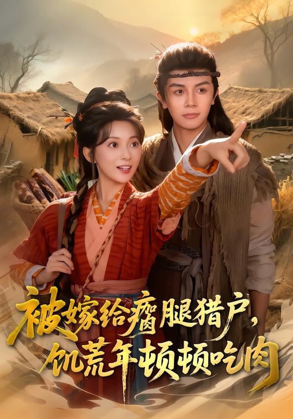 被嫁给瘸腿猎户，饥荒年顿顿吃肉（80集）邓豪＆蔺瑞雪|短剧 - 百度网盘 资源封面图