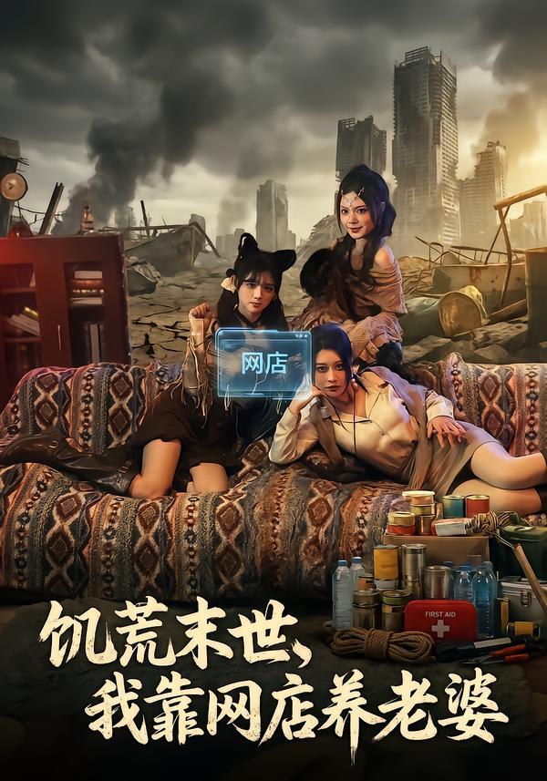 饥荒末世，我靠网店养老婆（77集）赵祺&黄昏昏&刘依辰|短剧 - 百度网盘 资源封面图