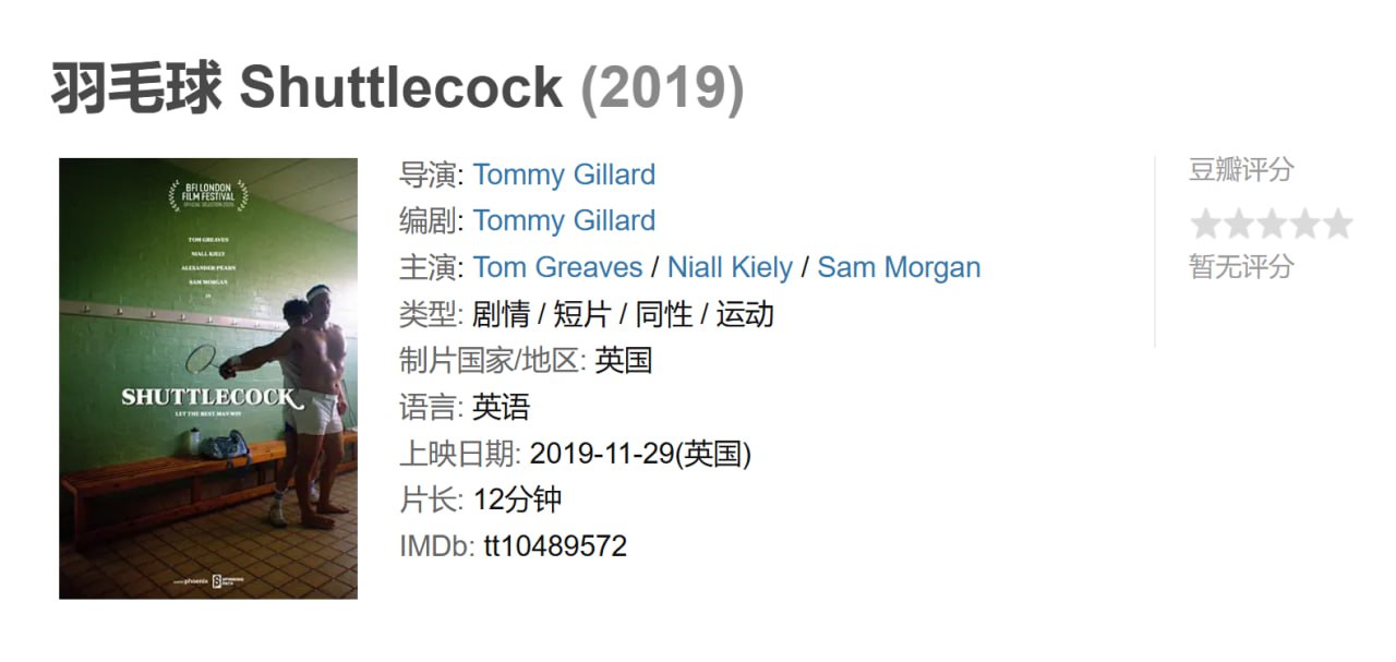 羽球暗涌Shuttlecock(2019) - 夸克网盘 资源封面图
