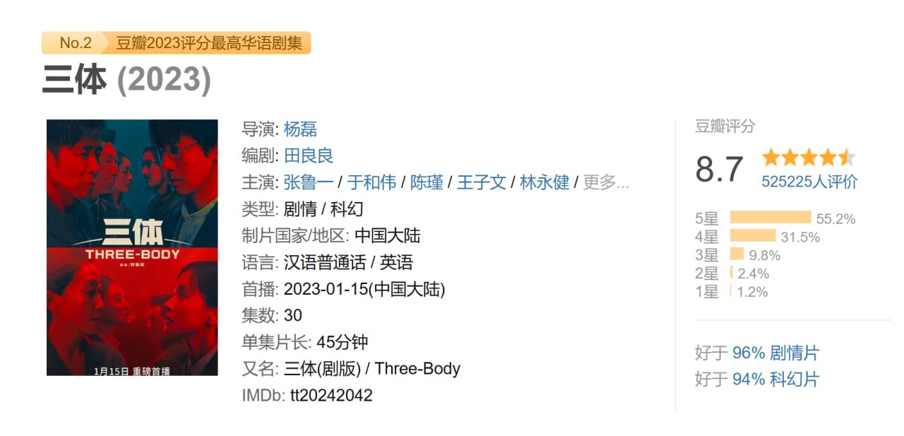 三体(2023)  - 夸克网盘 资源封面图