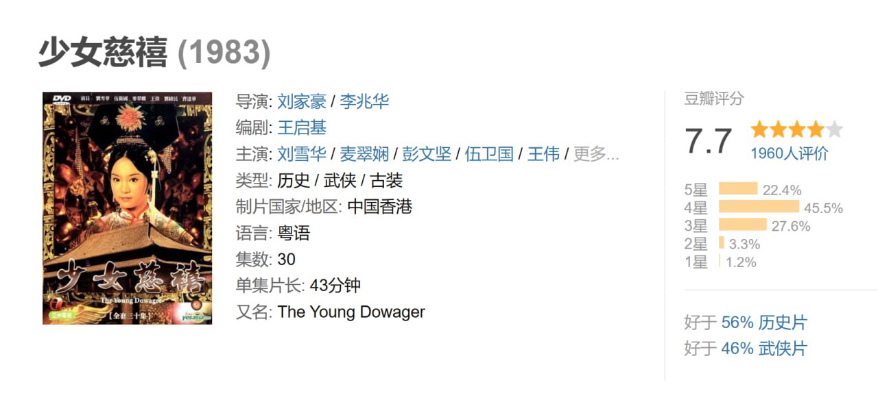 少女慈禧1983 - 夸克网盘 资源封面图