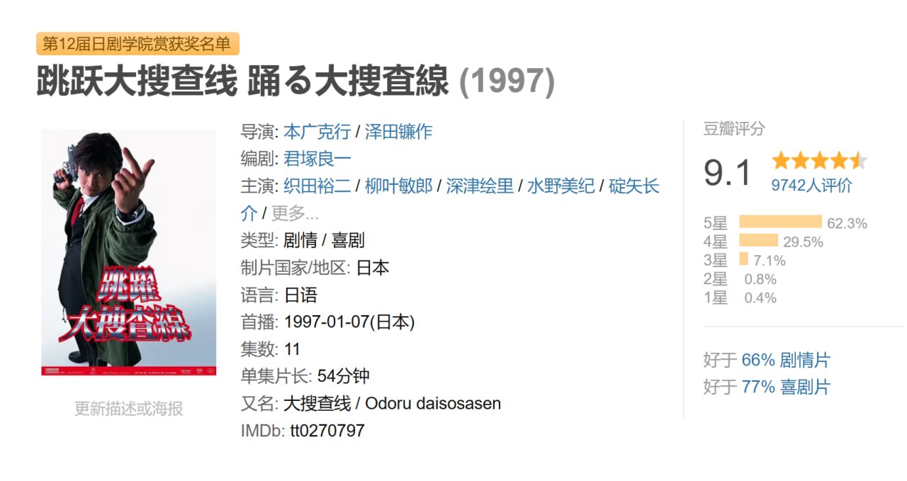 跳跃大搜查线 - 夸克网盘 资源封面图
