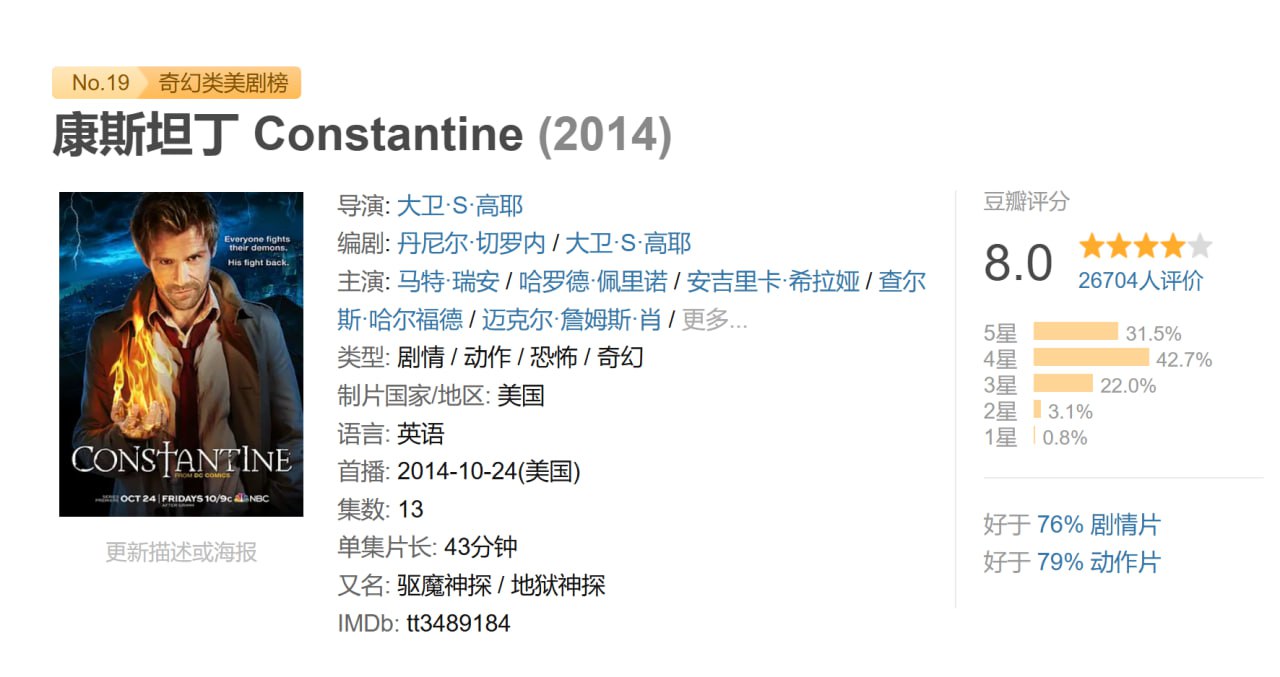 康斯坦丁2014 - 夸克网盘 资源封面图