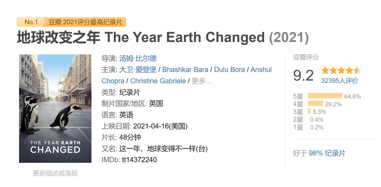 地球改变之年.The.Year.Earth.Changed.2021.1080P.中英双字 - 夸克网盘 资源封面图