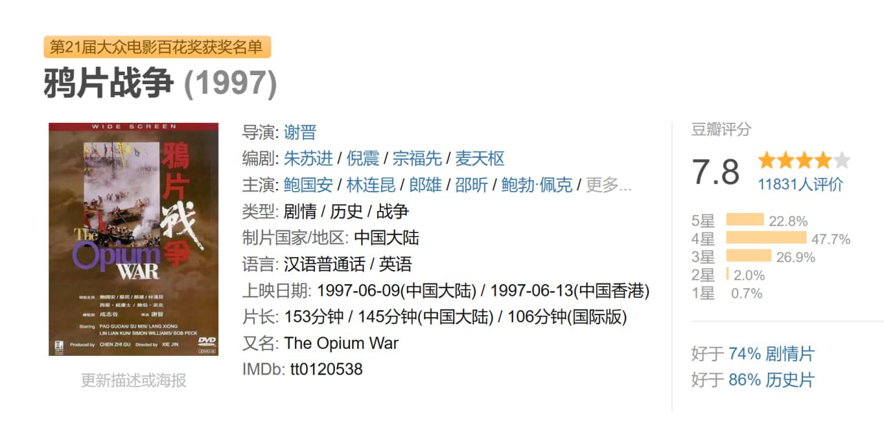 Y-鸦片战争(1997) - 夸克网盘 资源封面图