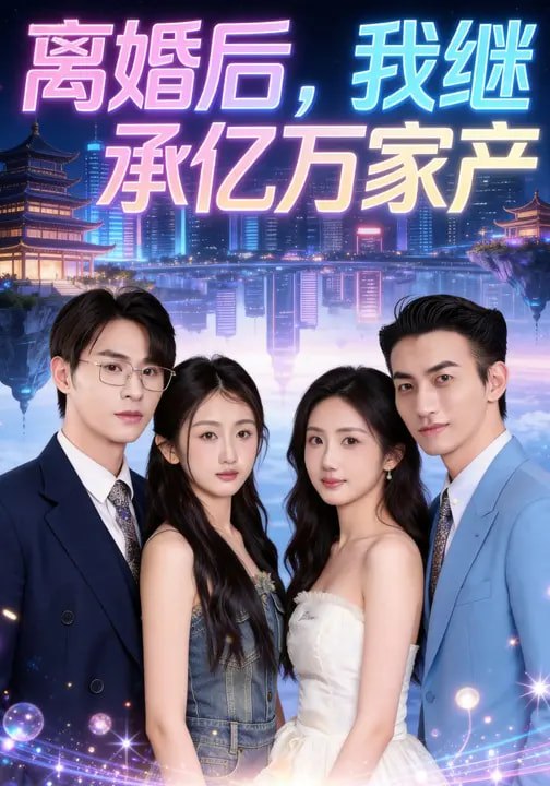 离婚后，我继承亿万家产（64集）曹景娴&张楷杰|短剧 - 百度网盘 资源封面图