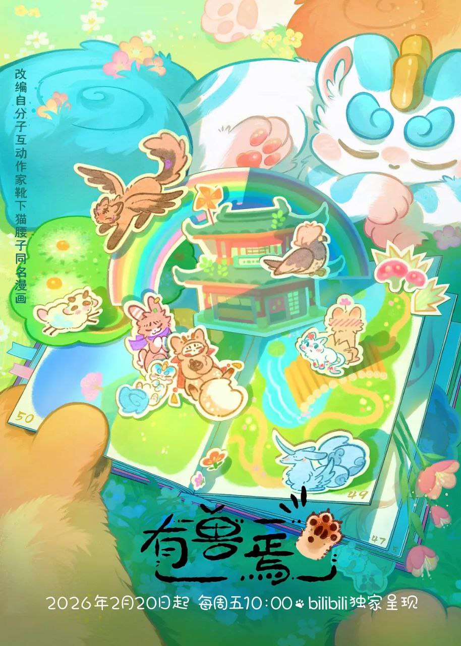 有兽焉 (2026) 更至52集 [国漫][漫画改/治愈/动画] - 百度网盘 资源封面图