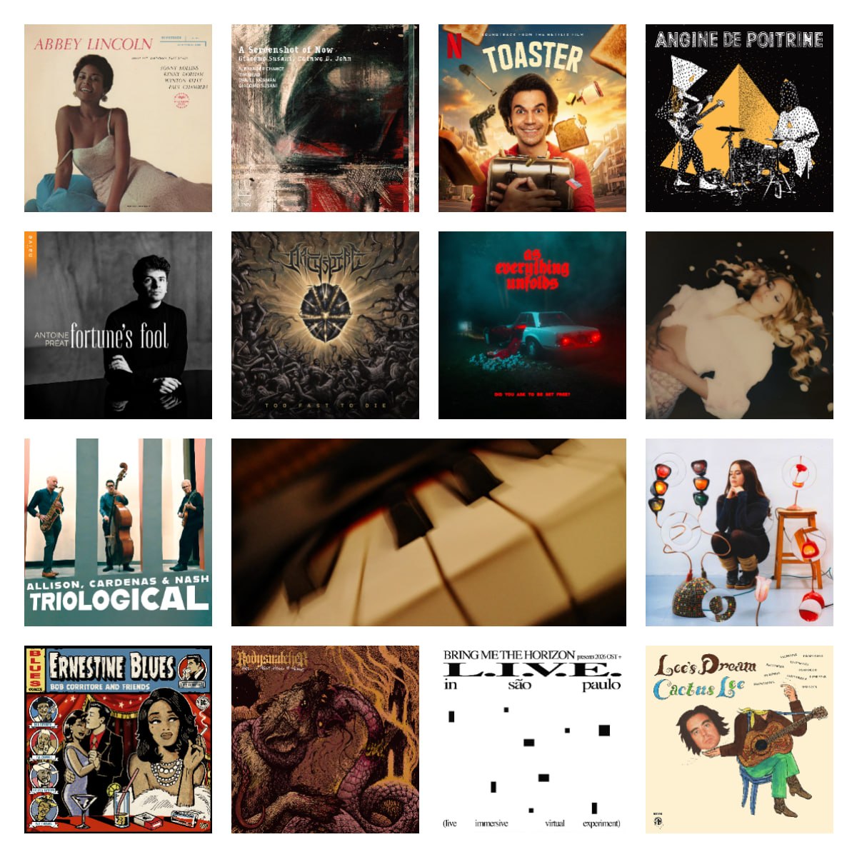 【无损FLAC格式】2026年4月10日发行的148张新专辑 - 百度网盘 资源封面图