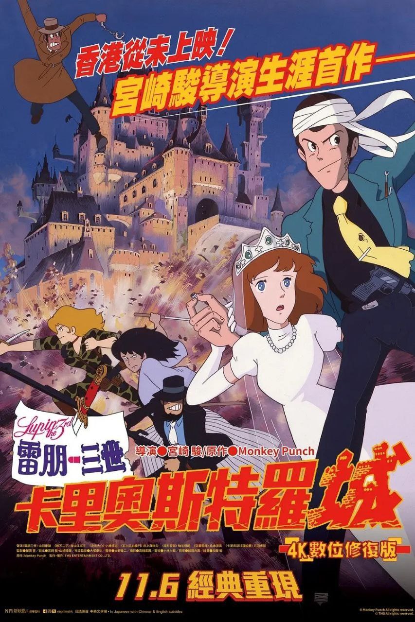 鲁邦三世：卡里奥斯特罗城(1979)【BluRay.1080p】【内封简日双语字幕】【爱情/奇幻】 - 百度网盘 资源封面图