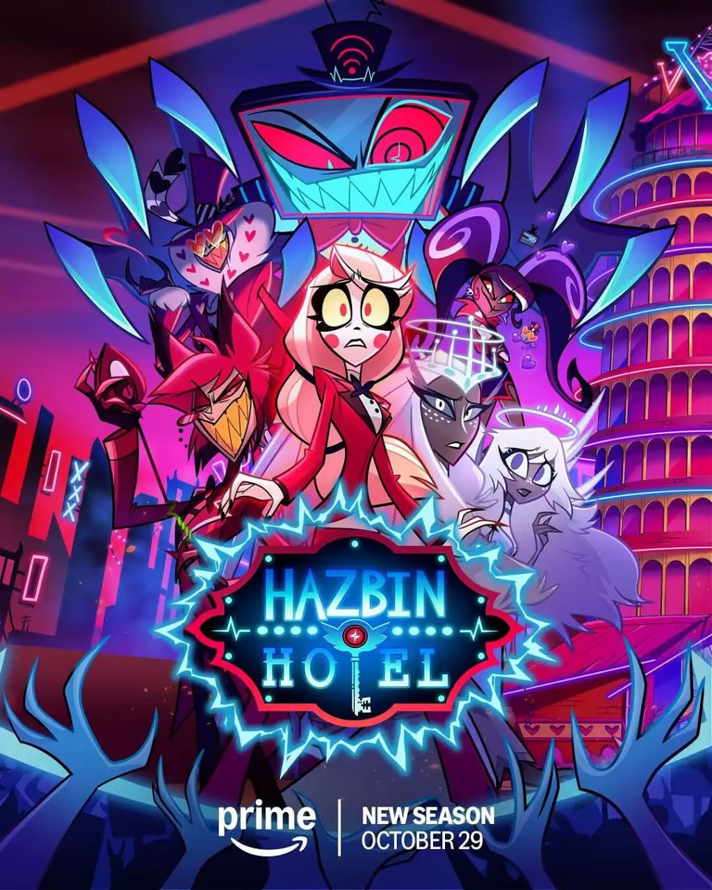 地狱客栈 第二季 Hazbin Hotel Season 2 (2025) [1080P] [内封多国字幕] [更至6集] - 百度网盘 资源封面图