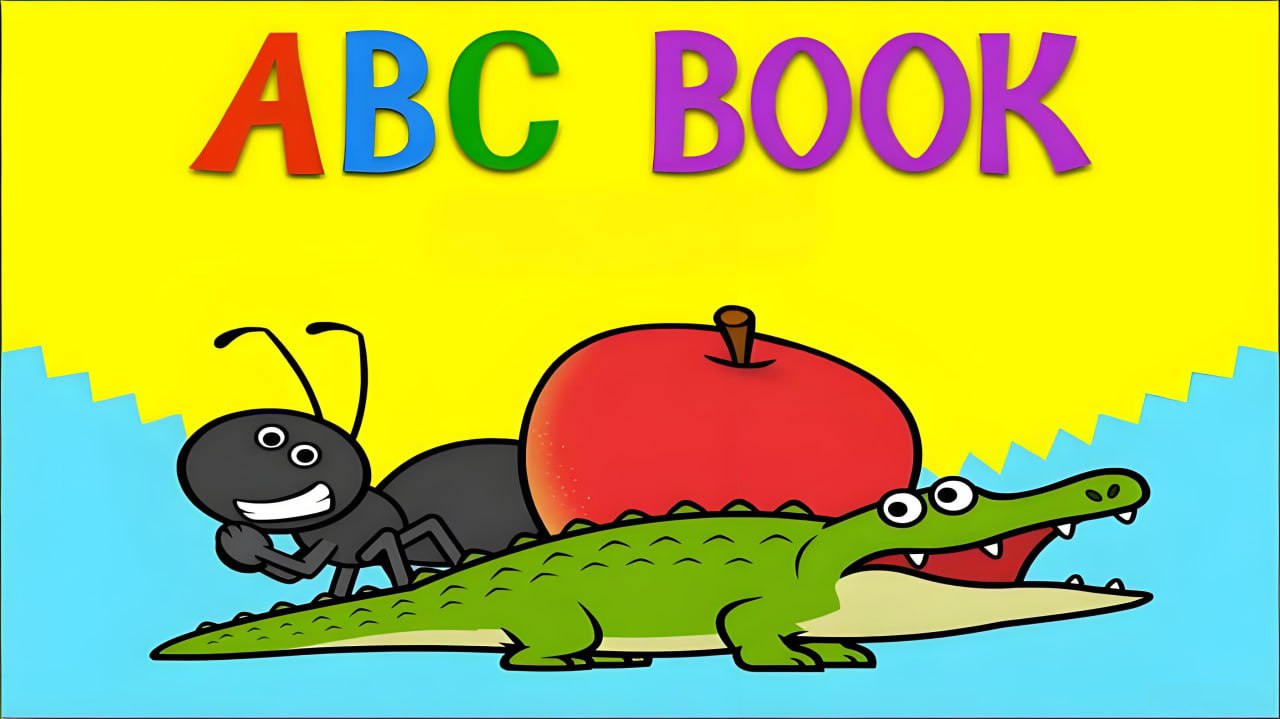 幼儿英语启蒙动画《字母书 ABC Book (音视频+电子书) 》 - 夸克网盘 资源封面图