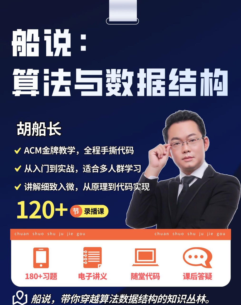 海贼胡船长-ACM大牛带你玩转算法与数据结构 - 夸克网盘 资源封面图