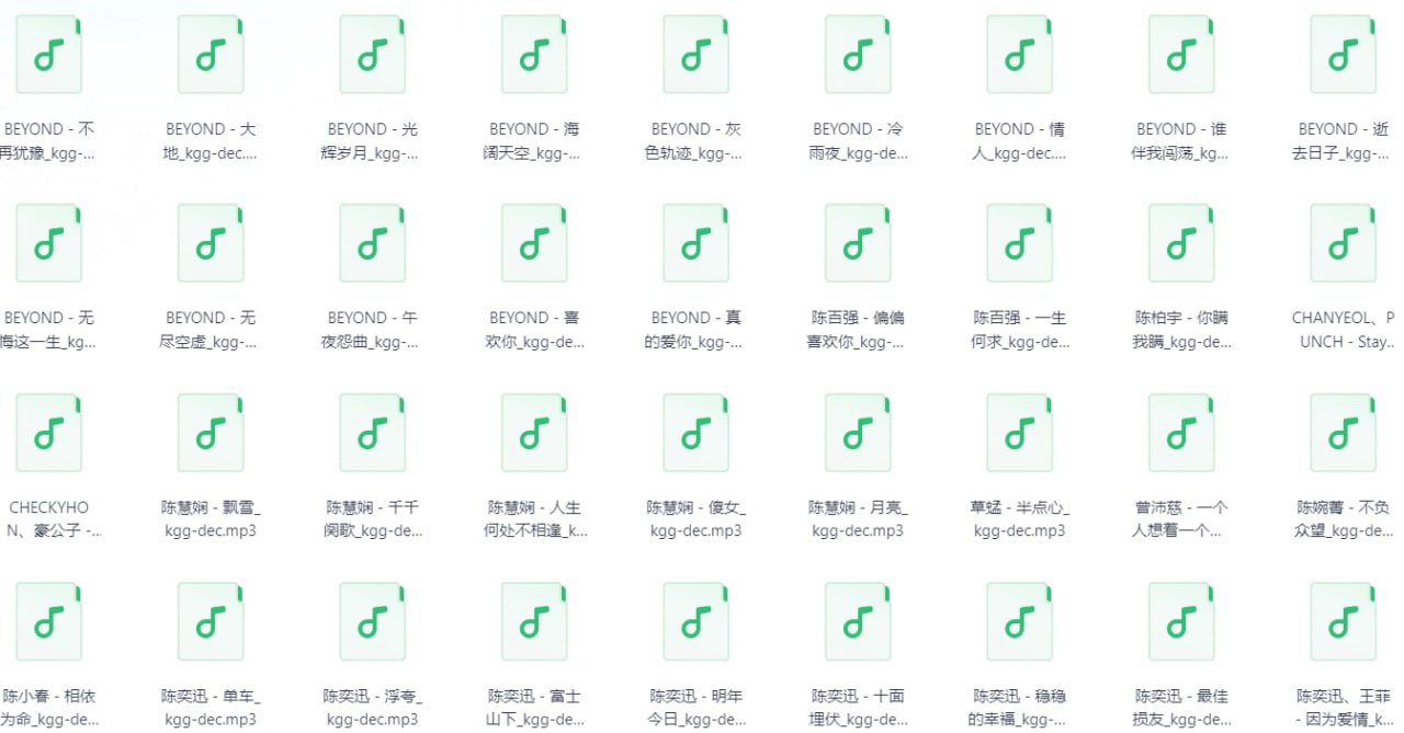粤语金曲榜 - 夸克网盘 资源封面图