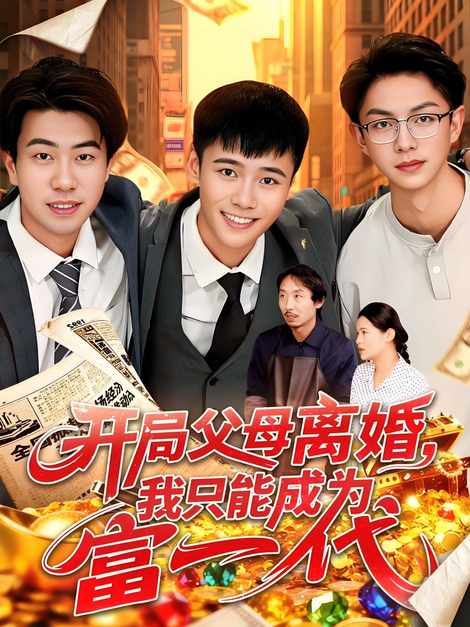 037124-开局父母离婚，我只能成为富一代 (117集) 王行宇&孙瑞豪 - 夸克网盘 资源封面图