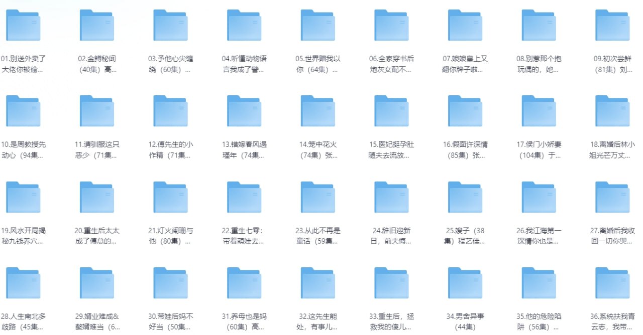 2025年11月13日 精选付费短剧推荐 - 夸克网盘 资源封面图