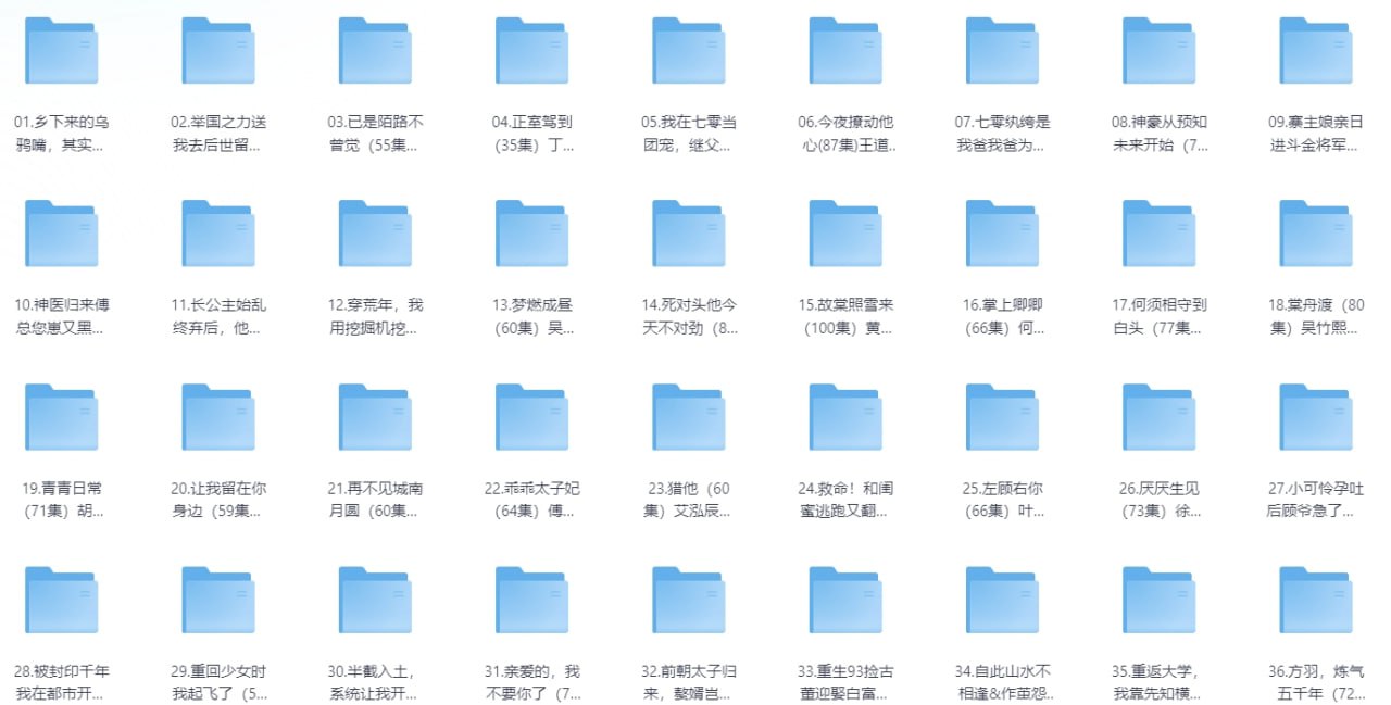 2025年11月16日 精选付费短剧推荐 - 夸克网盘 资源封面图