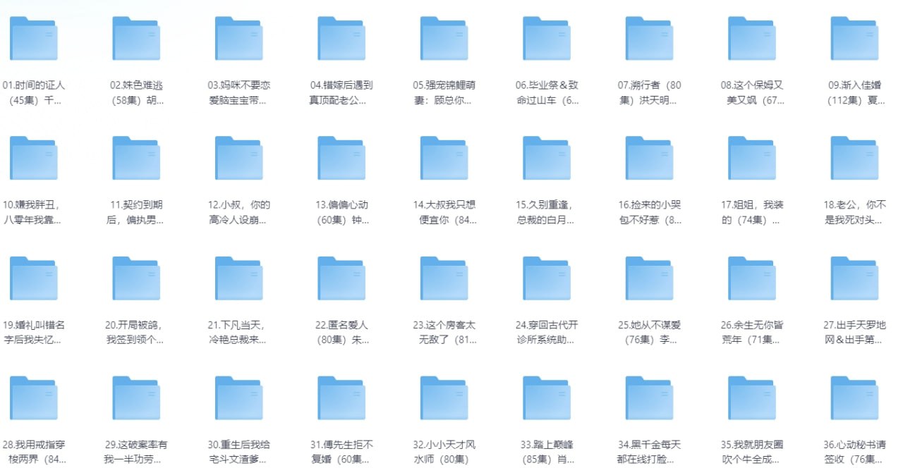 2025年11月18日 精选付费短剧推荐 - 夸克网盘 资源封面图