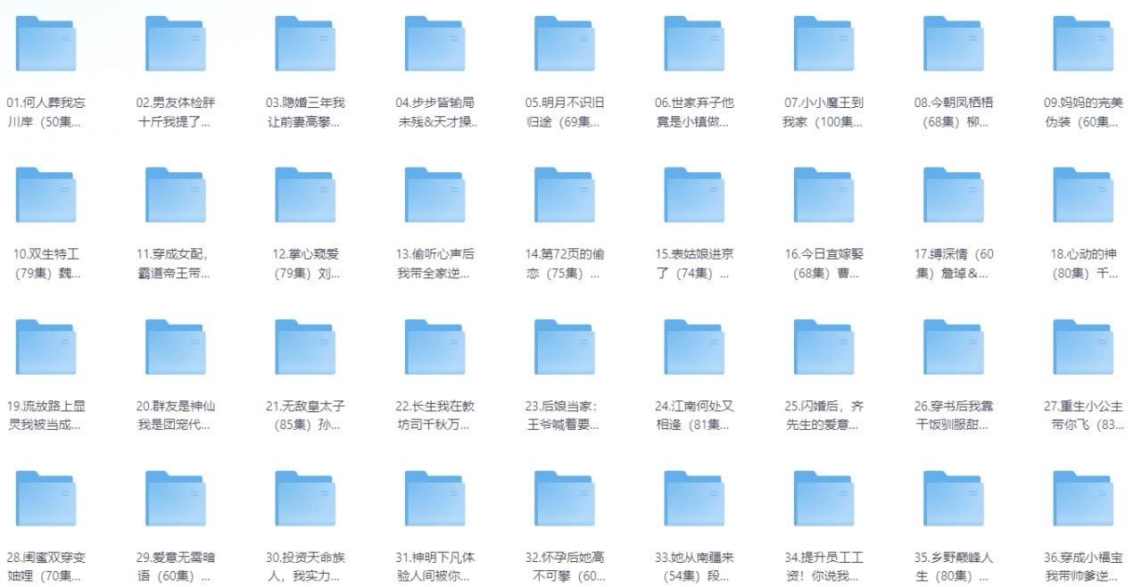 2025年11月21日 精选付费短剧推荐 - 夸克网盘 资源封面图
