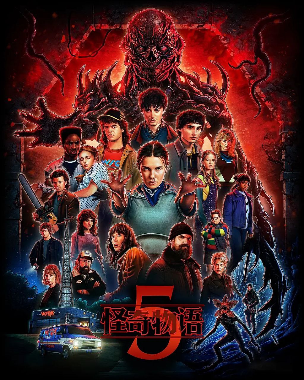 怪奇物语(S05)（2025）[第五季 最终季][4K SDR][内封简中][24.3 GB] - 夸克网盘 资源封面图