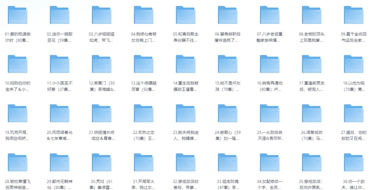 2025年12月6日 精选付费短剧推荐 - 夸克网盘 资源封面图