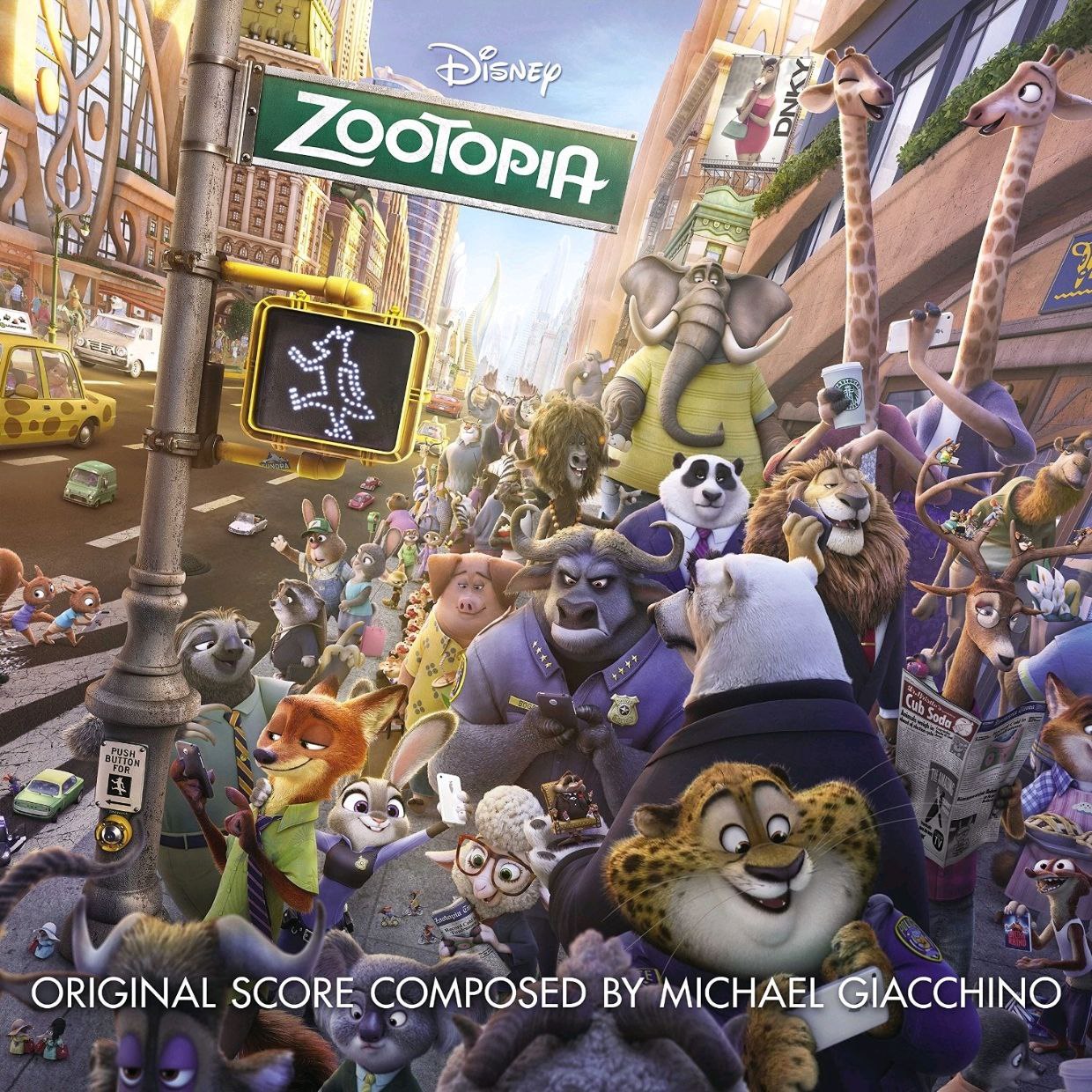 疯狂动.物城1原声带 OST Michael Giacchino - Zootopia (2016, Flac) - 夸克网盘 资源封面图