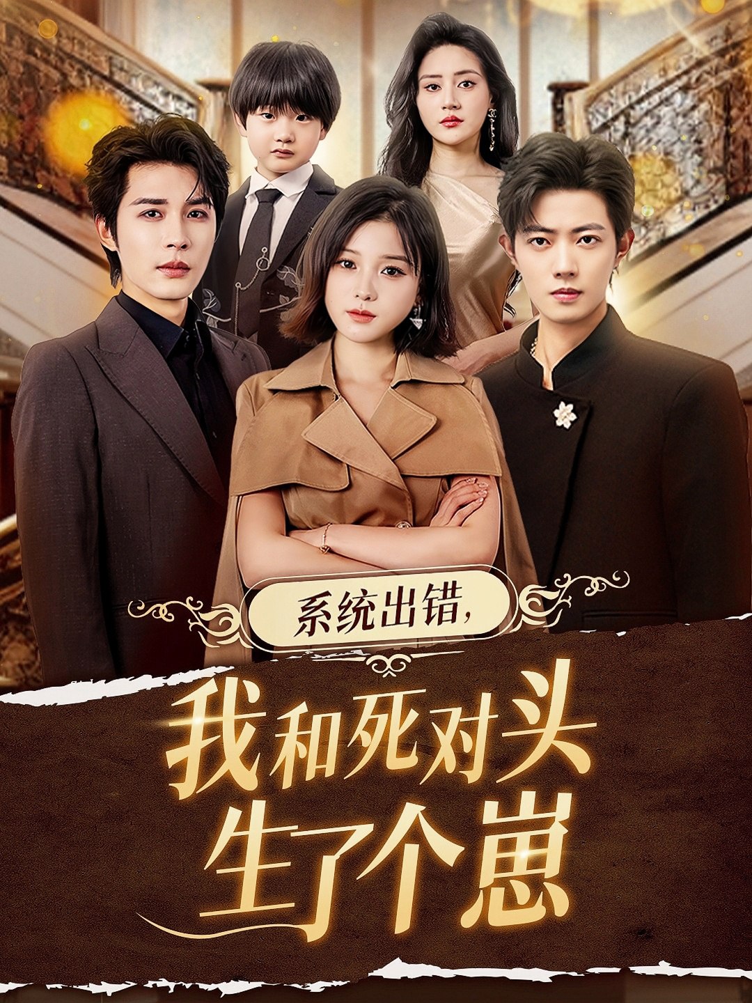 039891-系统出错，我和死对头生了个崽 (80集) 邹柯俊&翟欣然 - 夸克网盘 资源封面图