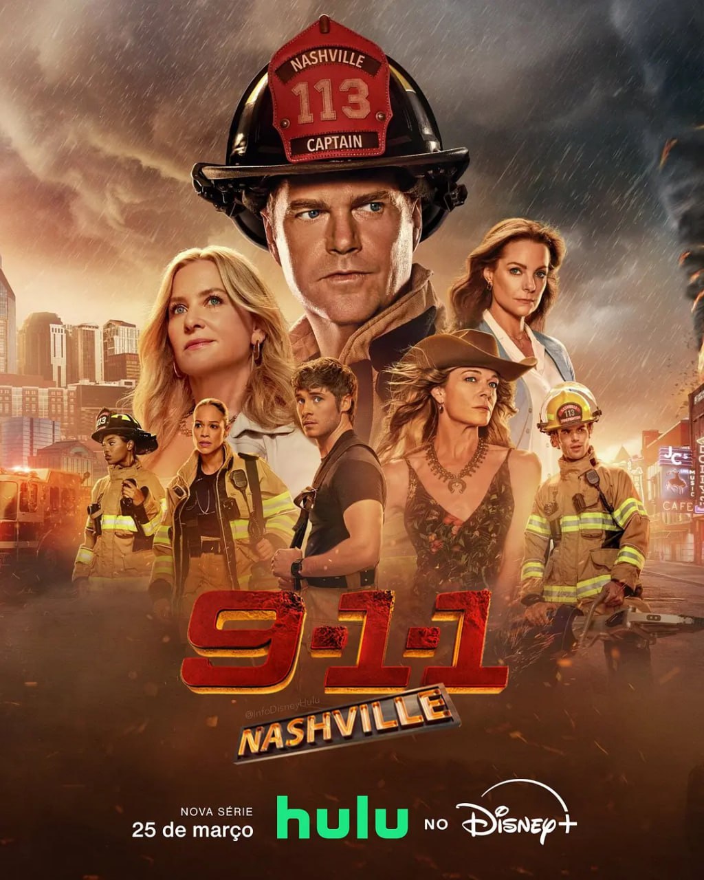紧急呼救：纳什维尔 9-1-1: Nashville (2025) 更至08 1080P 中英字幕 - 百度网盘 资源封面图