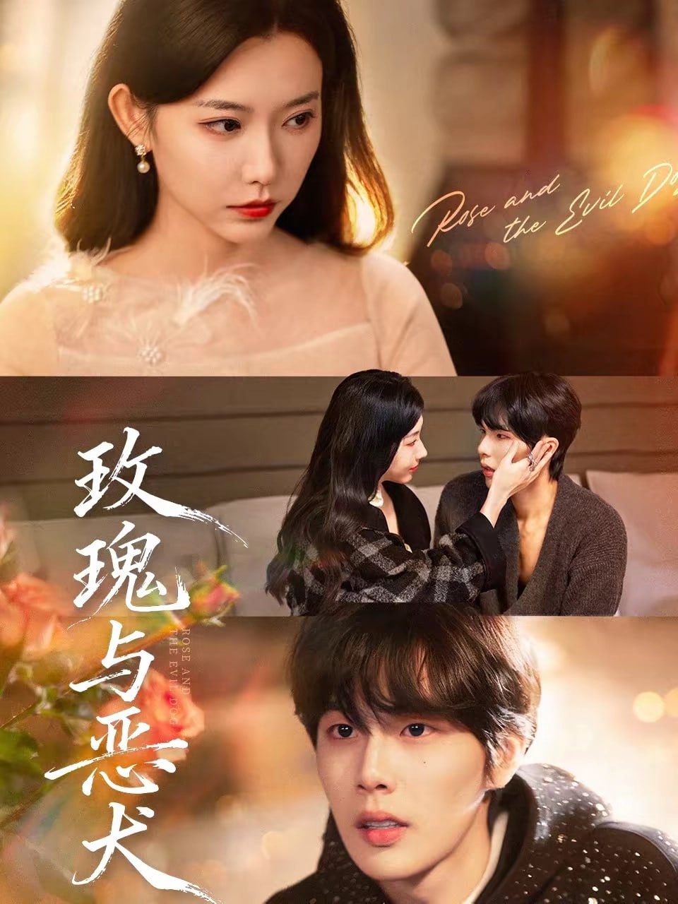 玫瑰与恶犬（80集）马义炎＆盛晨 | 短剧 - 百度网盘 资源封面图