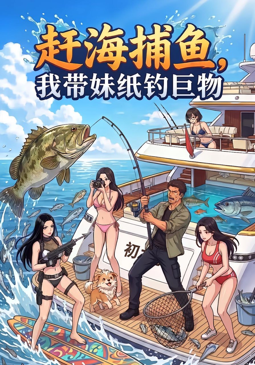 赶海捕鱼,我带妹纸钓巨物（68集） - 夸克网盘 资源封面图