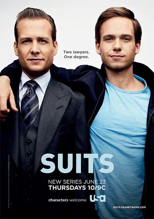 金装律师 第一季 Suits Season 1 (2011) - 夸克网盘 资源封面图