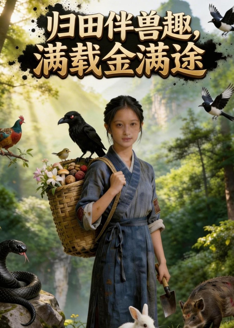 06.归田伴兽趣，满载金满途（60集）AI短剧 - 夸克网盘 资源封面图