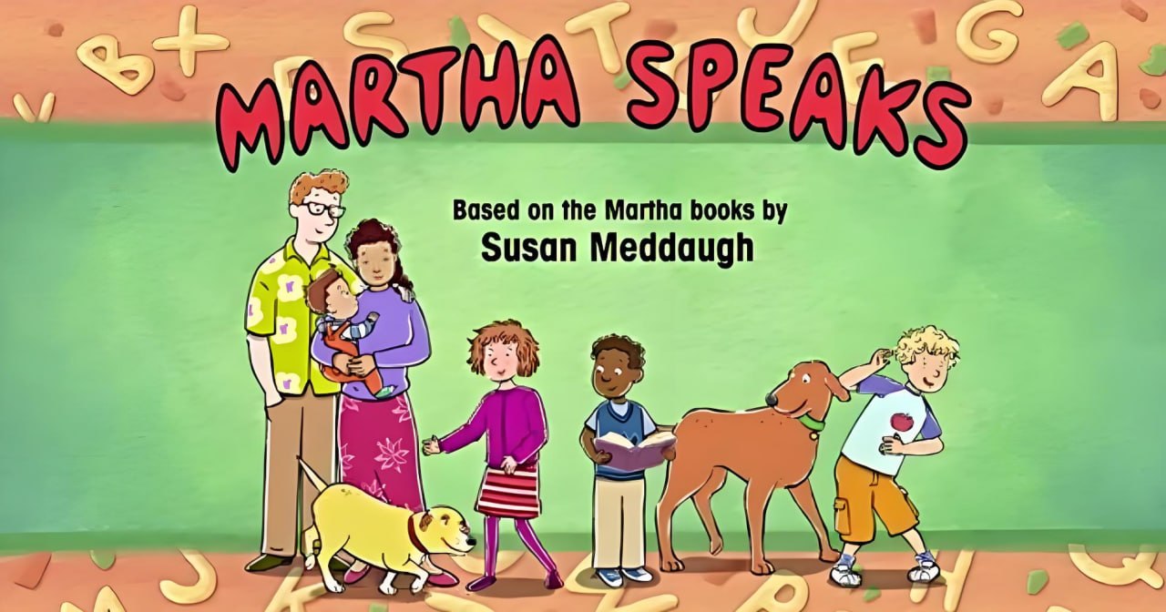 少儿英语启蒙动画《玛莎说话啦 Martha Speaks》 - 夸克网盘 资源封面图