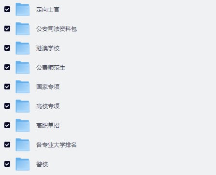 高考志愿填报资料大全 - 夸克网盘 资源封面图